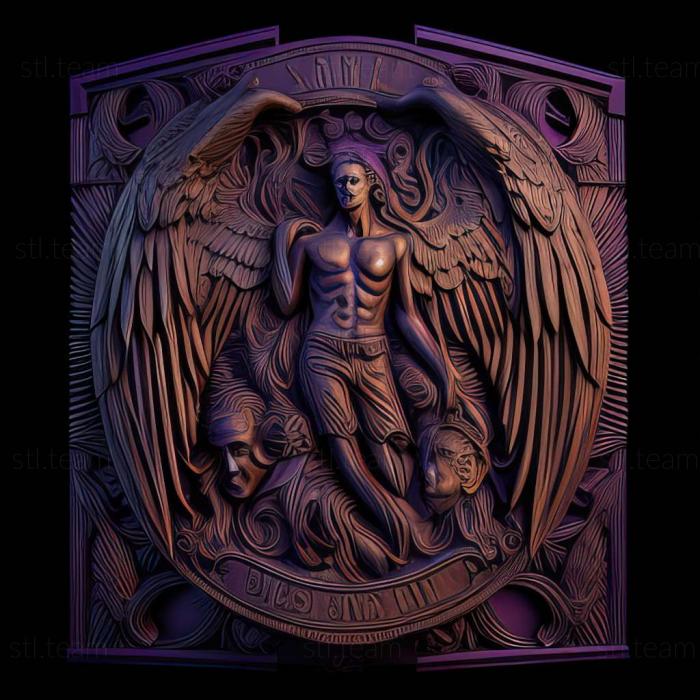 3D model Saints Row IV Re Elected Gat Out of Hell game (STL)